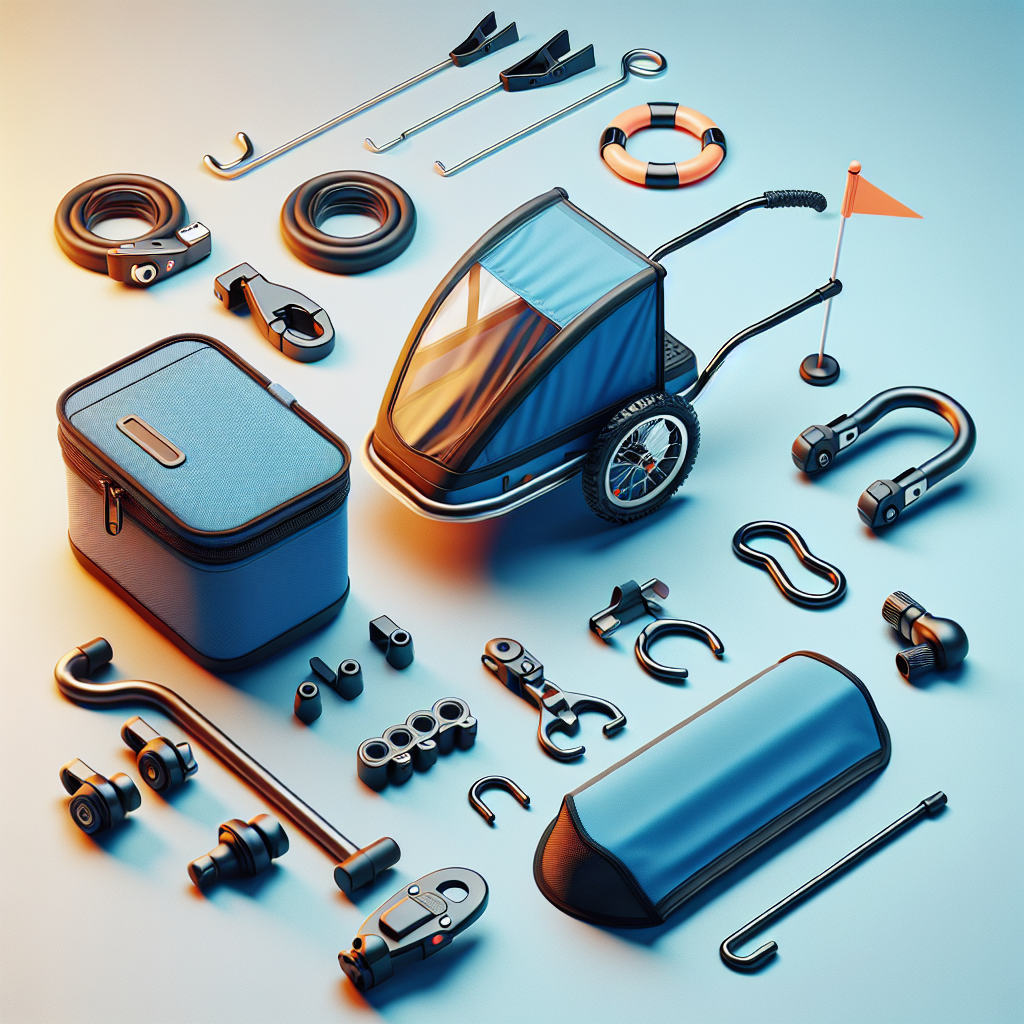 Zubehör für Fahrradanhänger