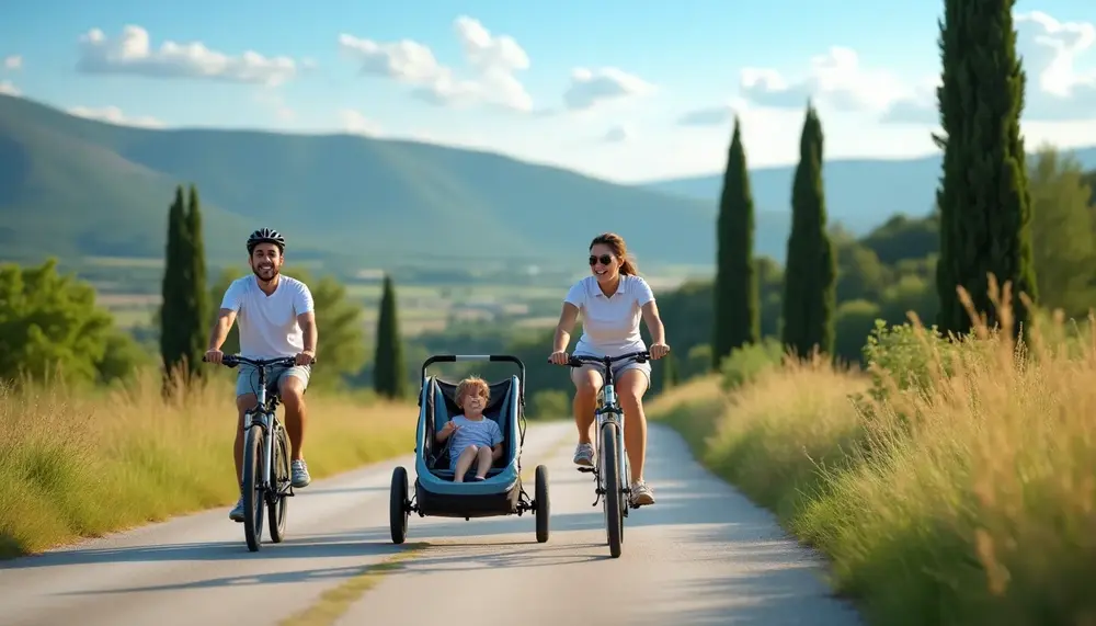 Ciao Bambini: Fahrradanhänger Italien für den Urlaub