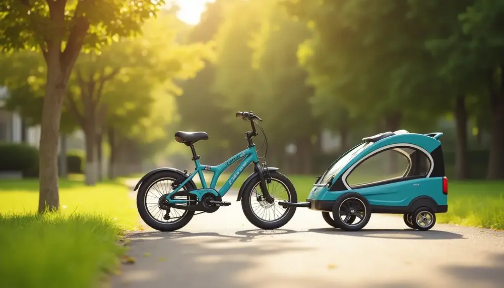 Fahrradanhänger für Kinderfahrrad: Worauf Sie beim Kauf achten sollten