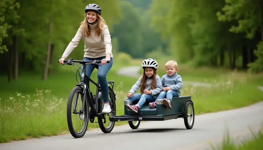 Fahrradanhänger Jogger für 2 Kinder: Flexibel und sicher unterwegs