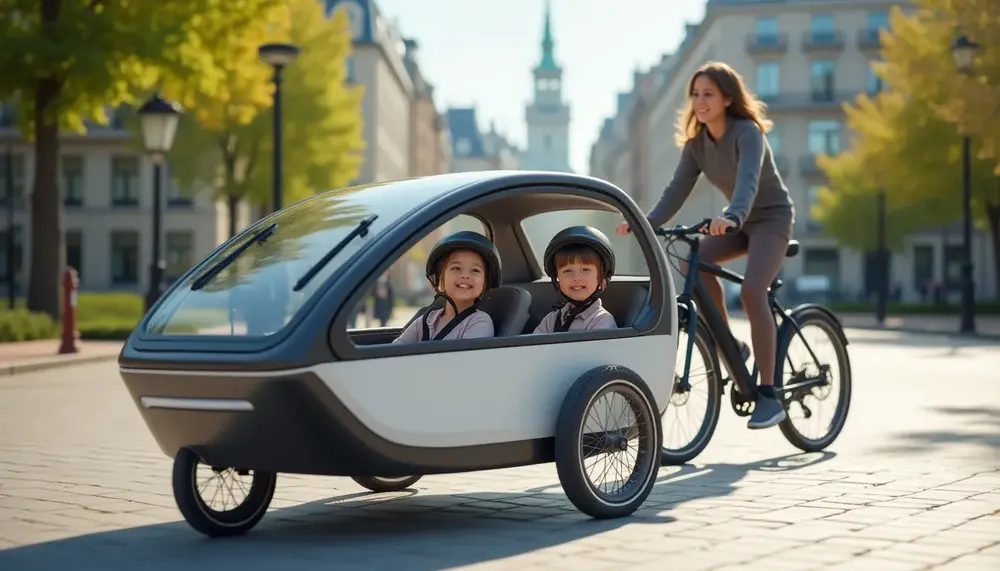 Fahrradanhänger Pegasus: Elegant, sicher und funktional