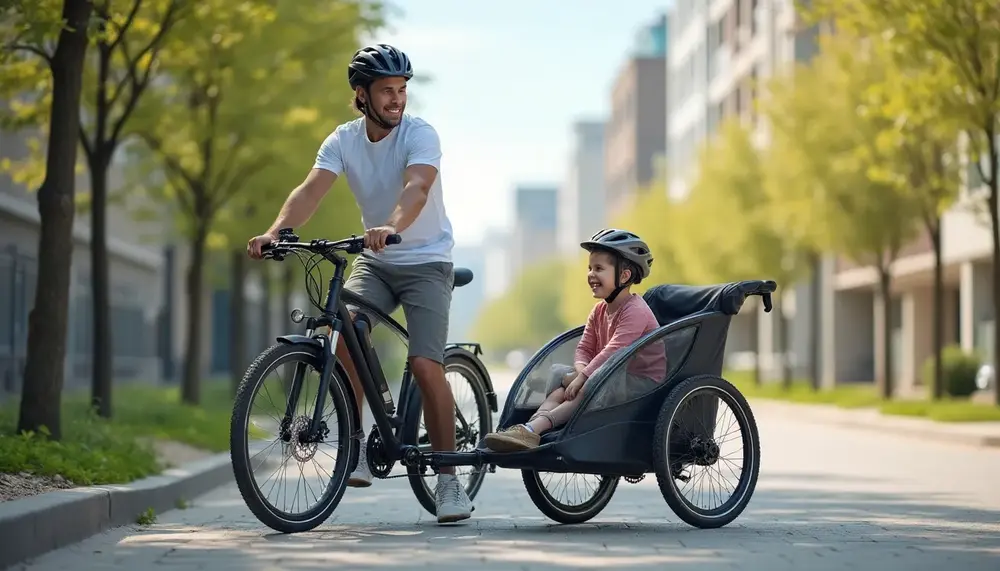 Innovativ und sicher: Fahrradanhänger vorne für mehr Flexibilität