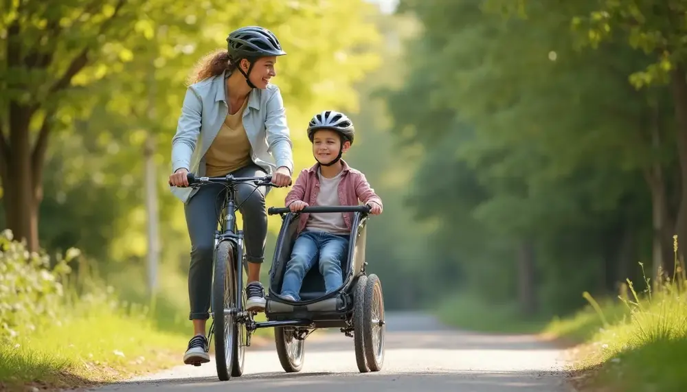 Mit dem Fahrradanhänger auf Tour: Die besten Tipps für unterwegs