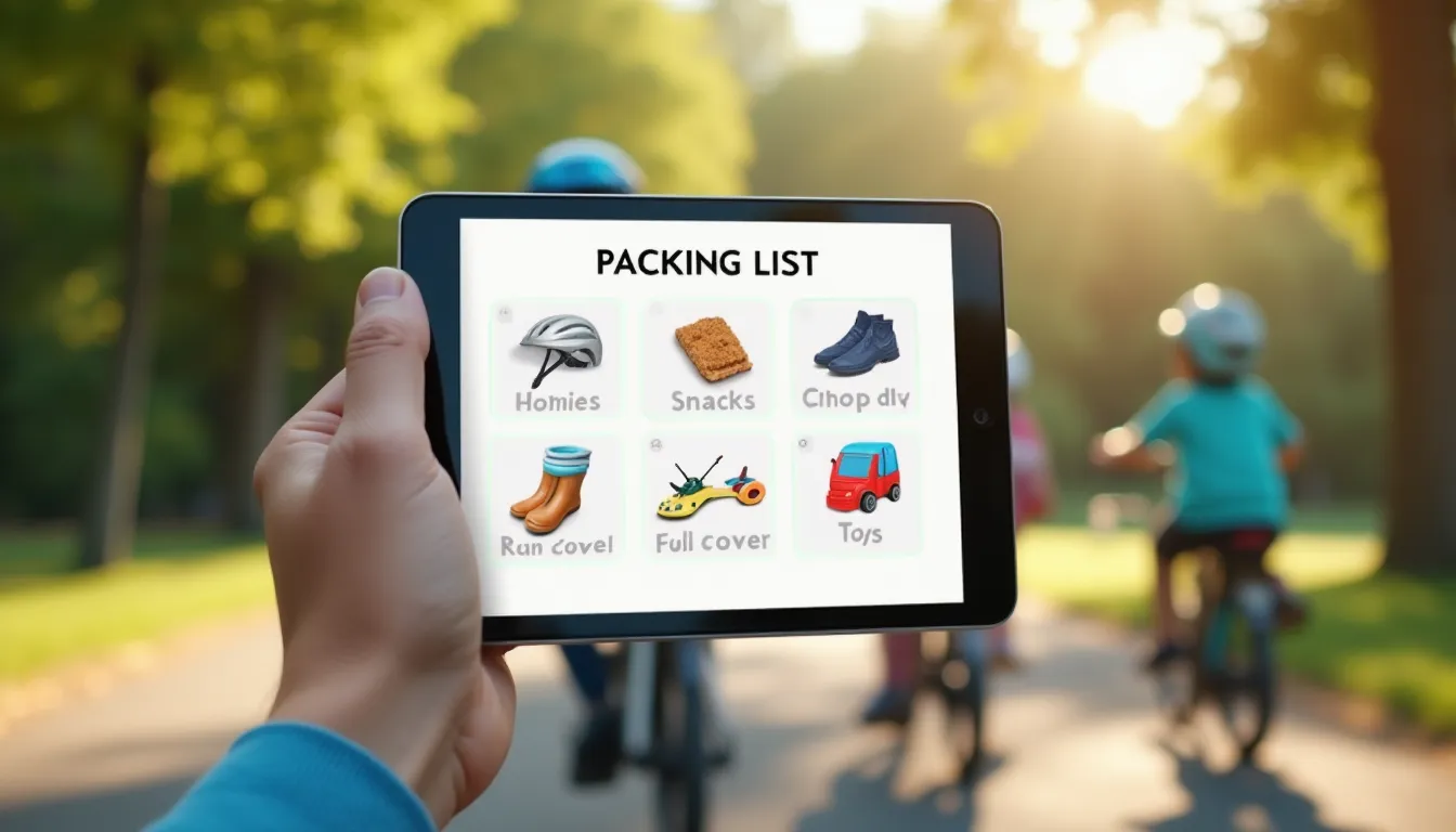 Packliste für Ausflüge