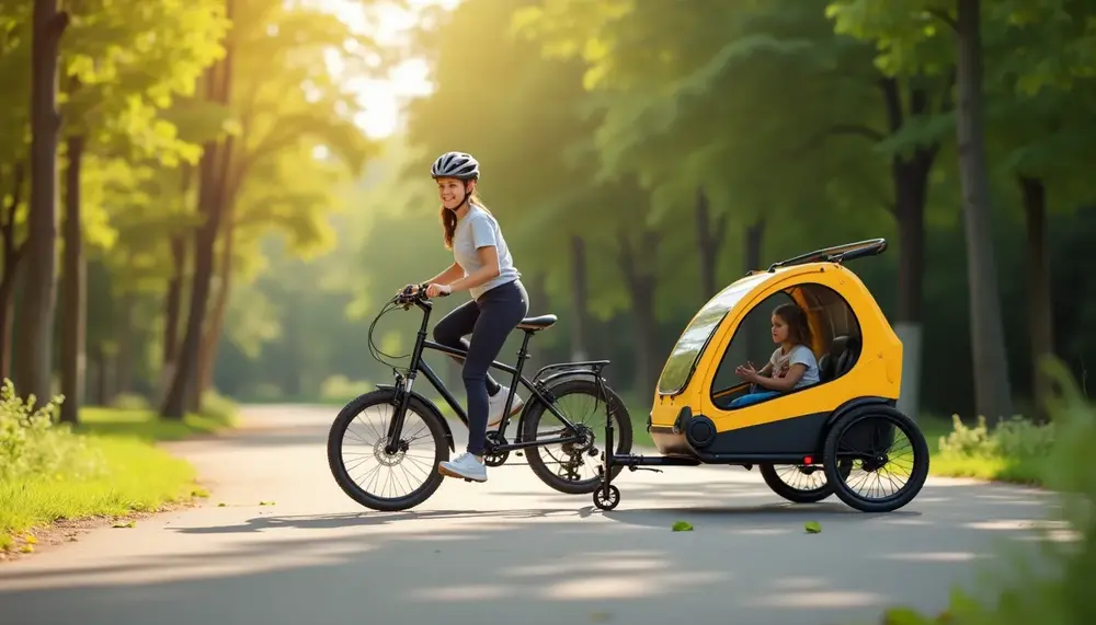 Preiswert und gut? Der Fahrradanhänger von Lidl im Check